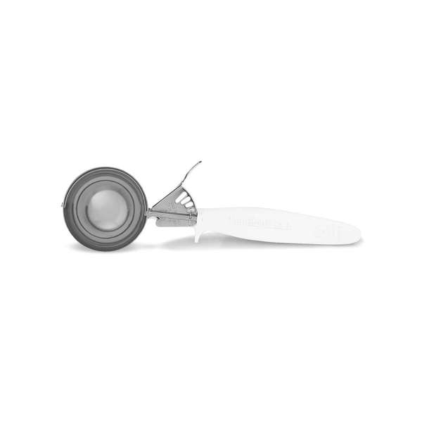 Hamilton Beach Hamilton Beach 4.66 oz. Microban Stainless Steel Ergogrip White Disher 80-06